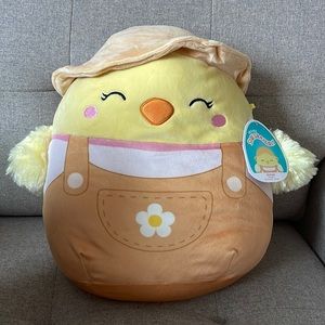 NWT EASTER LIMITED ADDITION: Squishmallow Aimee Holiday Collection Chick 12in